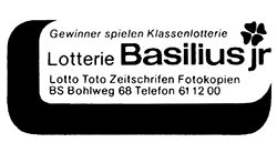 Lotterie Basilius jr